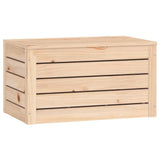 Storage Box 59.5x36.5x33 cm Solid Wood Pine - 45-Degree Angle