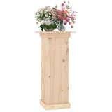 Flower Stand 40x40x90 cm Solid Wood Pine - Top-Down View