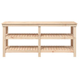 Work Bench 181x50x80 cm Solid Wood Pine - Top-Down View