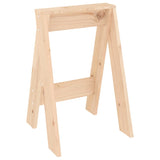 Stools 2 pcs 40x40x60 cm Solid Wood Pine - 45-Degree Angle