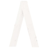 Stools 2 pcs White 40x40x60 cm Solid Wood Pine - Close-Up Angle