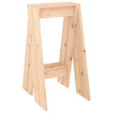 Stools 2 pcs 40x40x75 cm Solid Wood Pine - 45-Degree Angle