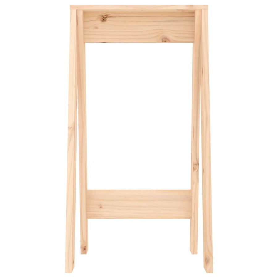 Stools 2 pcs 40x40x75 cm Solid Wood Pine