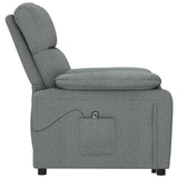 Stand up Chair Dark Grey Fabric