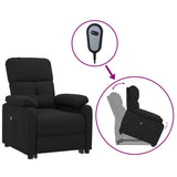 Stand up Chair Black Fabric - Front View