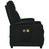 Stand up Massage Chair Black Faux Leather - 45-Degree Angle