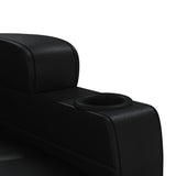Stand up Massage Chair Black Faux Leather - Extra Image