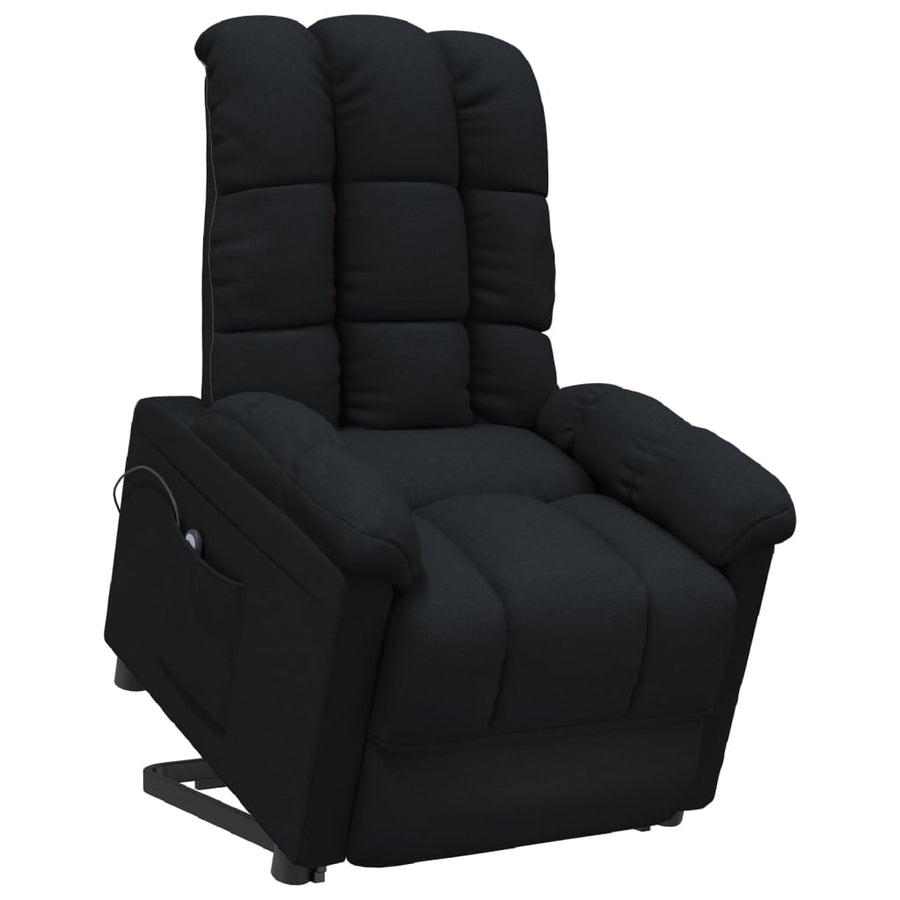 Stand up Chair Black Fabric