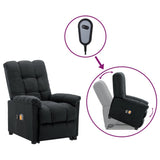 Stand up Massage Chair Dark Grey Fabric