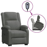 Stand up Chair Dark Grey Fabric - Front View