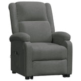Stand up Chair Dark Grey Fabric - Side View