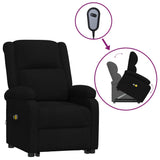 Stand up Massage Chair Black Fabric - Front View