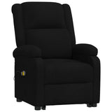 Stand up Massage Chair Black Fabric