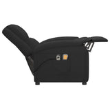 Stand up Massage Chair Black Faux Leather - 45-Degree Angle