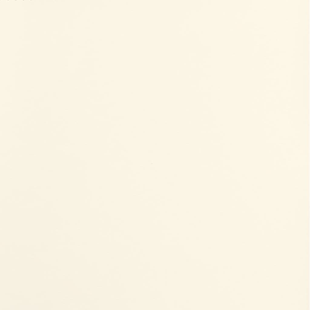 Stand up Massage Chair Cream Faux Leather