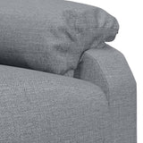 Stand up Massage Chair Light Grey Fabric - Extra Image