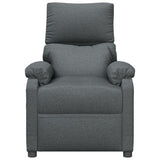 Stand up Massage Chair Dark Grey Fabric