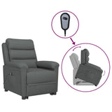 Stand up Chair Dark Grey Fabric