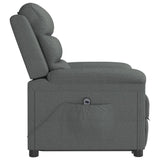 Stand up Chair Dark Grey Fabric