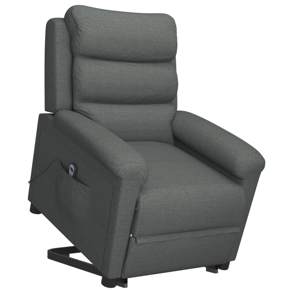 Stand up Chair Dark Grey Fabric