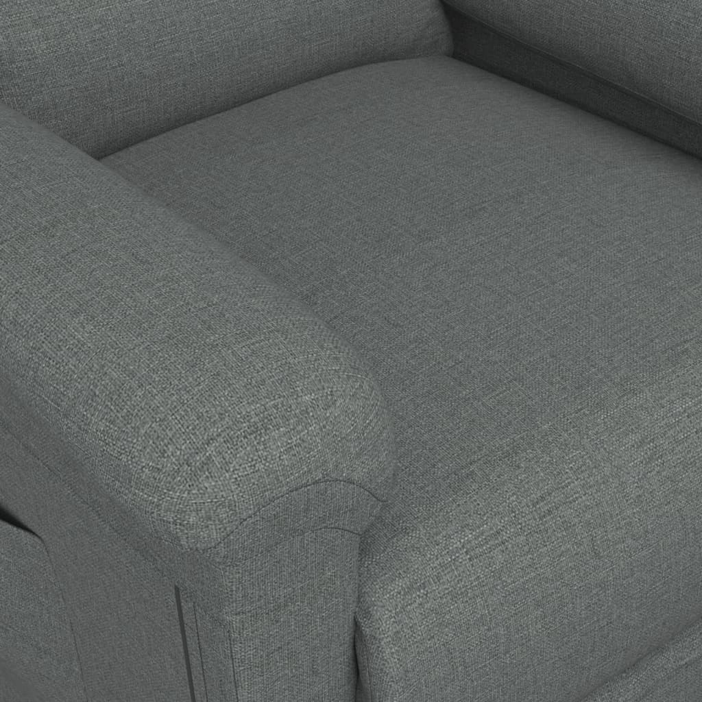 Stand up Chair Dark Grey Fabric