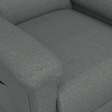 Stand up Chair Dark Grey Fabric - Low Angle