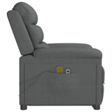 Stand up Massage Chair Dark Grey Fabric