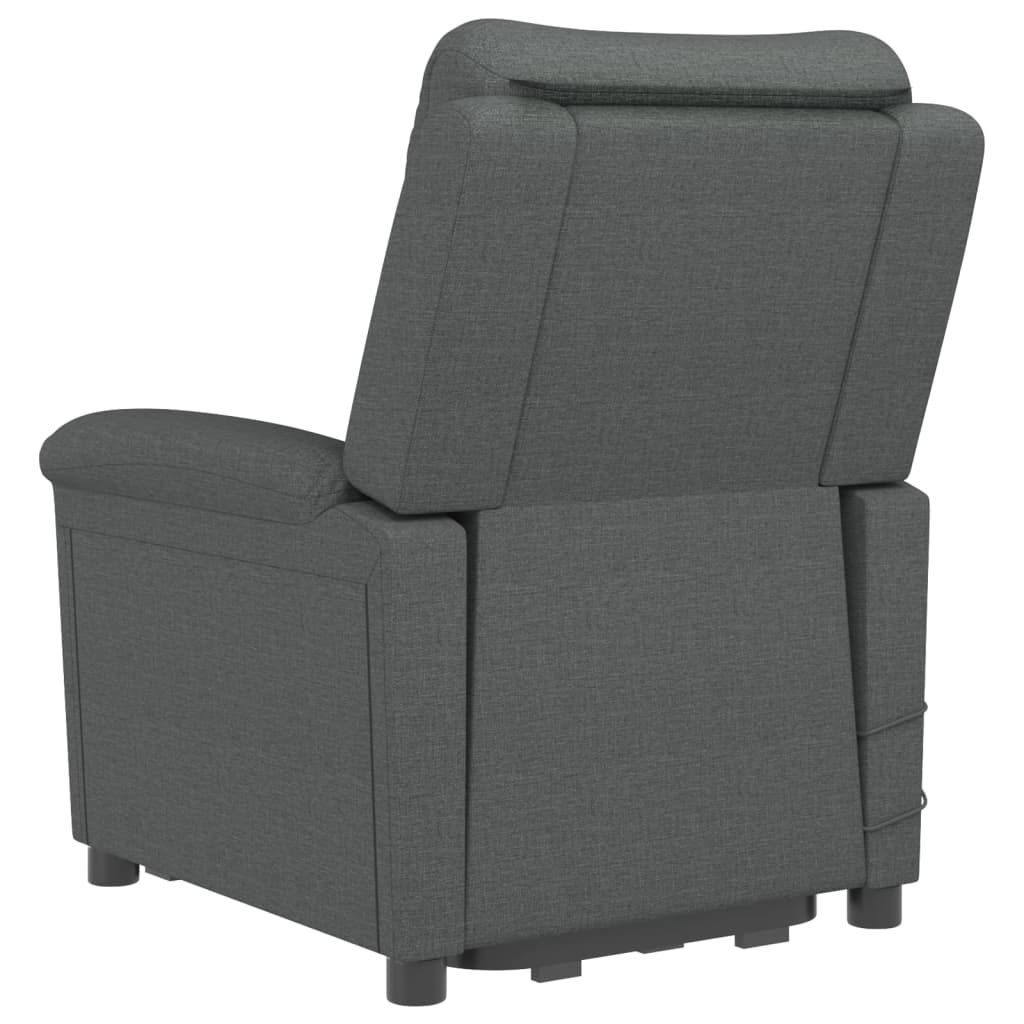 Stand up Massage Chair Dark Grey Fabric