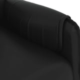Stand up Massage Chair Black Faux Leather