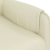 Stand up Massage Chair Cream Faux Leather - Extra Image
