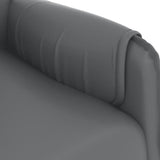 Stand up Massage Chair Grey Faux Leather - Extra Image