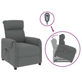 Stand up Chair Dark Grey Fabric - Front View