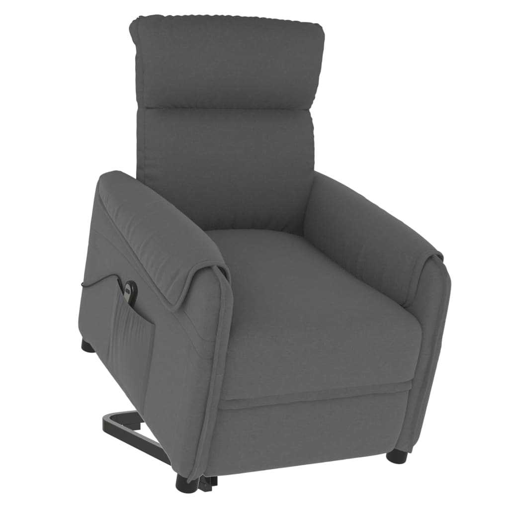 Stand up Chair Dark Grey Fabric