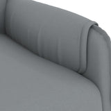 Stand up Massage Chair Light Grey Fabric - Extra Image
