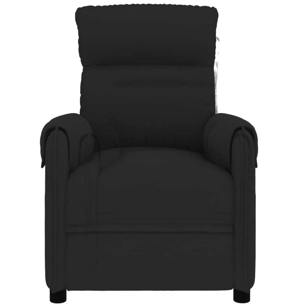 Stand up Massage Chair Black Fabric