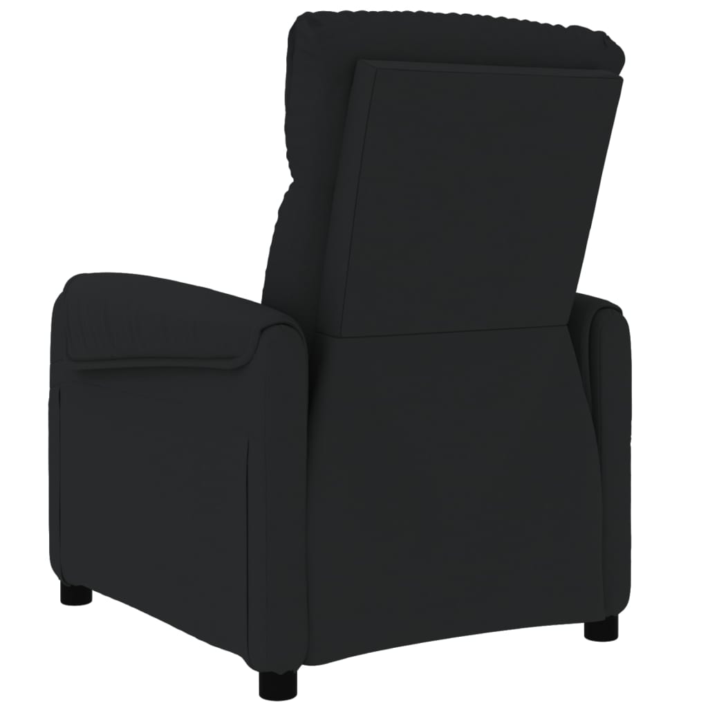 Stand up Massage Chair Black Fabric