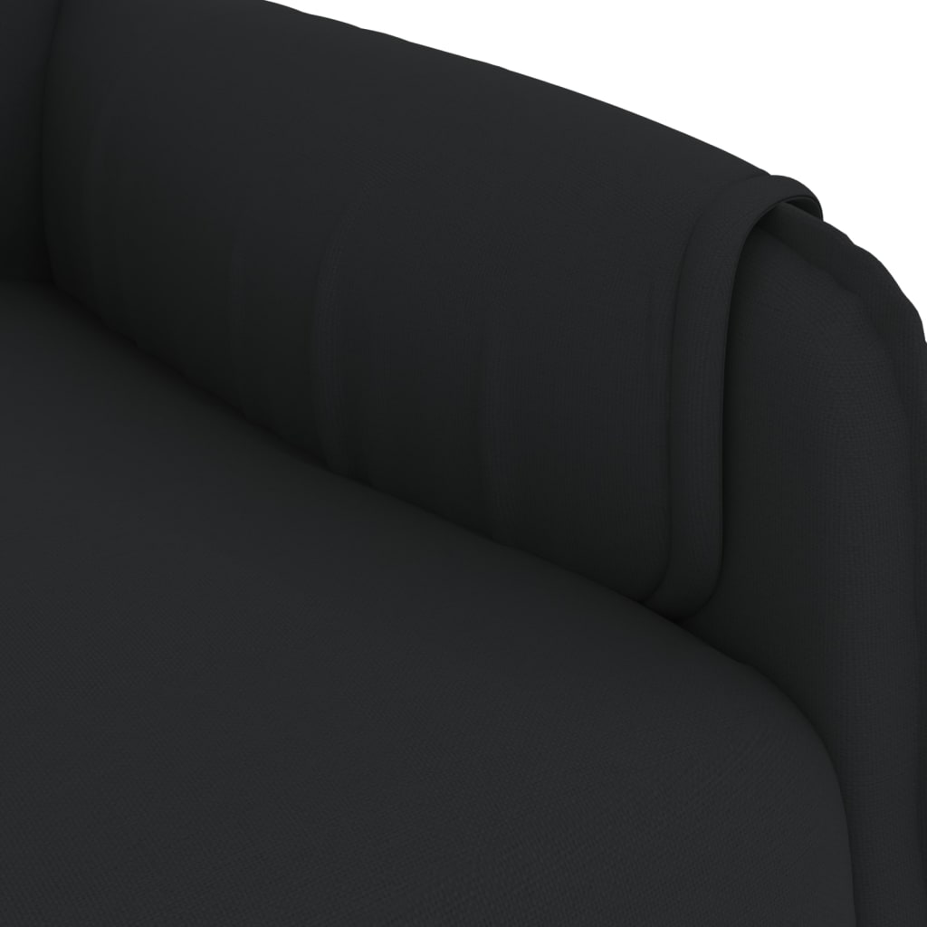 Stand up Massage Chair Black Fabric