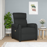 Stand up Massage Chair Black Fabric
