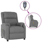 Stand up Massage Chair Grey Faux Leather