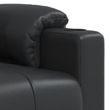 Stand up Chair Black Faux Leather - Extra Image