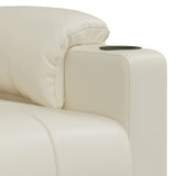 Stand up Massage Chair Cream Faux Leather - Extra Image