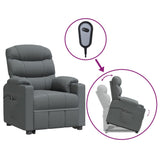 Stand up Chair Dark Grey Fabric