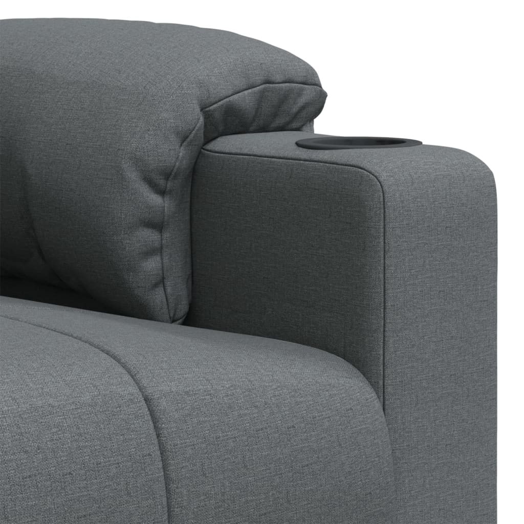 Stand up Chair Dark Grey Fabric