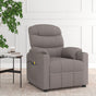 Stand up Massage Chair Light Grey Fabric