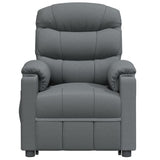 Stand up Massage Chair Dark Grey Fabric
