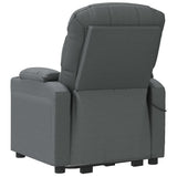 Stand up Massage Chair Dark Grey Fabric