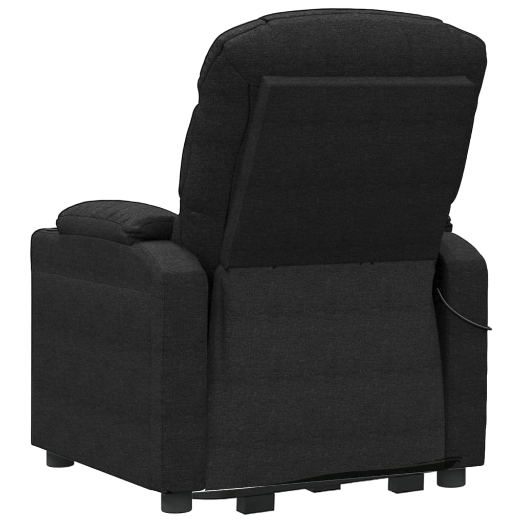 Stand up Massage Chair Black Fabric