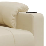 Stand up Massage Chair Cream Fabric