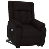 Stand up Chair Black Faux Leather - 45-Degree Angle