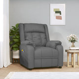 Stand up Massage Chair Grey Faux Leather